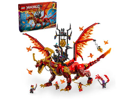LEGO NINJAGO 71822 Drago-Sorgente del Movimento