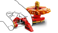 LEGO® NINJAGO 71823 Spinner del drago Spinjitzu di Kai