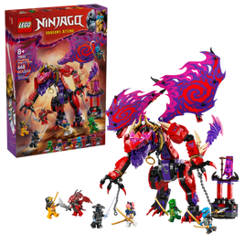 LEGO NINJAGO 71832 Thunderfang, il Drago del Caos