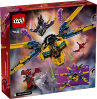LEGO® NINJAGO 71833 Jet Super Storm di Ras e Arin