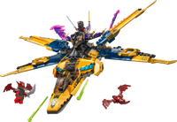 LEGO® NINJAGO 71833 Jet Super Storm di Ras e Arin