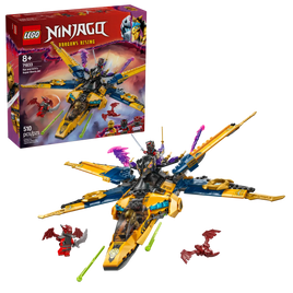 LEGO® NINJAGO 71833 Jet Super Storm di Ras e Arin