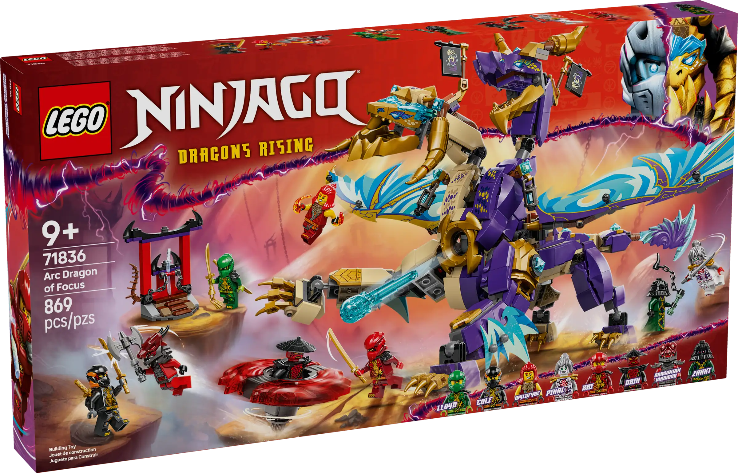LEGO NINJAGO 71836 Arco Dragone della Concentrazione| Games4fans