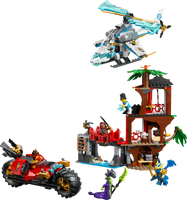 LEGO NINJAGO 71857 Battaglia alla casa sull’albero con veicolo Ninja USCITA GENNAIO