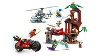LEGO NINJAGO 71857 Battaglia alla casa sull’albero con veicolo Ninja USCITA GENNAIO