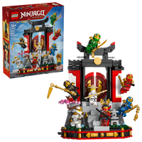 LEGO NINJAGO 71866 Display personaggi Ninja – 15° anniversario USCITA GENNAIO