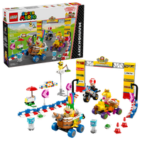 LEGO 72036 SUPER MARIO Mario Kart™: Pack Baby Peach e Gran Premio