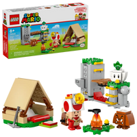 LEGO SUPER MARIO 72040 In campeggio con Capitan Toad