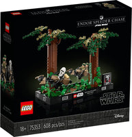 LEGO STAR WARS 75353 Diorama Inseguimento con lo speeder su Endor™