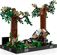 LEGO STAR WARS 75353 Diorama Inseguimento con lo speeder su Endor™