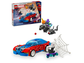 LEGO MARVEL 76279 Auto da corsa di Spider-Man e Venom Goblin