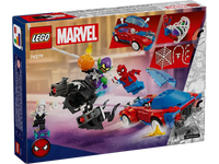 LEGO MARVEL 76279 Auto da corsa di Spider-Man e Venom Goblin