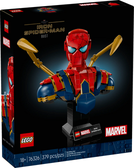 LEGO MARVEL 76326 Busto di Iron Spider-Man USCITA AGOSTO