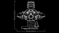 LEGO MARVEL 76327 Busto di Iron Man MK4 USCITA GIUGNO