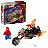 LEGO MARVEL 76335 Spider-Man vs. Ghost Rider in motocicletta USCITA GENNAIO