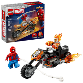 LEGO MARVEL 76335 Spider-Man vs. Ghost Rider in motocicletta USCITA GENNAIO