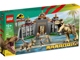 LEGO JURASSIC 76961  L'attacco del T. rex e del Raptor