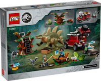 LEGO JURASSIC 76965 Missione dinosauro: scoperta dello stegosauro
