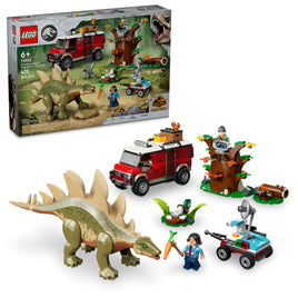 LEGO JURASSIC 76965 Missione dinosauro: scoperta dello stegosauro
