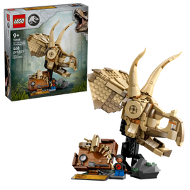 LEGO JURASSIC WORLD 76969 Fossili di dinosauro: teschio di Triceratopo