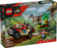 LEGO JURASSIC 76972 Fuga dal Raptor sul fuoristrada DISPONIBILE LUGLIO