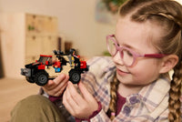 LEGO JURASSIC 76972 Fuga dal Raptor sul fuoristrada DISPONIBILE LUGLIO