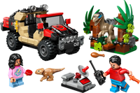 LEGO JURASSIC 76972 Fuga dal Raptor sul fuoristrada DISPONIBILE LUGLIO