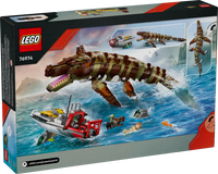 LEGO JURASSIC 76974 L’attacco del Mosasauro in mattoncini USCITA LUGLIO