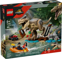 LEGO JURASSIC WORLD 76975 Fuga sul fiume dal T. rex