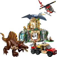 LEGO JURASSIC WORLD 76976 Missione aerea con Spinosauro e Quetzalcoatlus