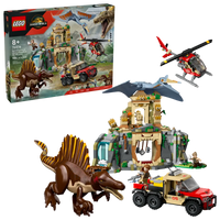 LEGO JURASSIC WORLD 76976 Missione aerea con Spinosauro e Quetzalcoatlus