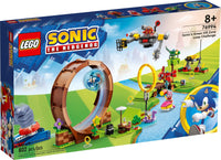 LEGO® Sonic the Hedgehog™ Sfida del Giro della morte nella Green Hill Zone di Sonic