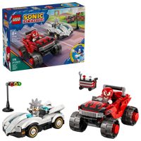 LEGO SONIC 77118 Auto di Silver vs. Monster Truck di Knuckles USCITA GENNAIO