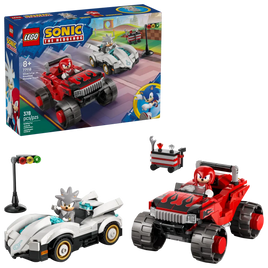 LEGO SONIC 77118 Auto di Silver vs. Monster Truck di Knuckles
