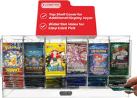 EVORETRO - PREMIUM 6-Slot Acrylic Card Pack Dispenser