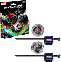 Beyblade X Marvel Spider-Man 4-60F Set con Lanciatore - Hasbro