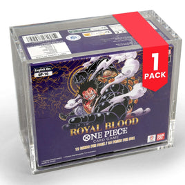 Custodia Protettiva Magnetica in Acrilico per Booster Box One Piece TCG