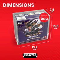 Custodia Protettiva Magnetica in Acrilico per Booster Box One Piece TCG