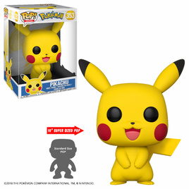 POKEMON Funko POP! JUMBO 10" N° 353 - Pikachu Uscita Novembre