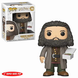 unko POP! Super 6" Harry Potter Rubeus Hagrid con Torta Vinyl Figure #78