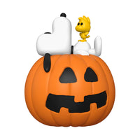 PEANUTS - POP Deluxe N° 1589 - Snoopy and Woodstock on pumpkin