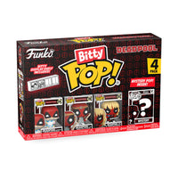 FUNKO DEADPOOL  - Bitty Pop 4 Pack 2.5cm - Sleepover
