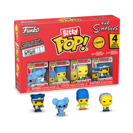 SIMPSONS - Bitty Pop 4 Pack 2.5cm - Itchy