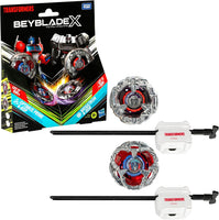 Beyblade X — Optimus Prime 4-60P & Megatron 4-80B Transformers Dual Pack