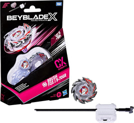 BEYBLADE X Brush Fox 9-70GR CX Starter Pack con Lanciatore Hasbro