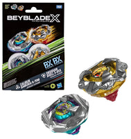 BEYBLADE X - Calibur Samurai 6-70M & Obsidian Shell 3-85S
