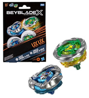 BEYBLADE X - Hack Viking 4-55O & Circle Ghost 4-60LR