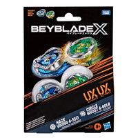 BEYBLADE X - Hack Viking 4-55O & Circle Ghost 4-60LR