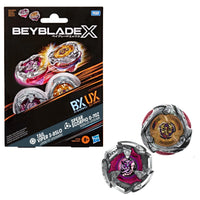 Beyblade X — Tail Viper 3-85LO & Spear Scorpio 0-70Z Dual Pack