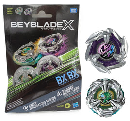 Beyblade X — Brace Triceratops M-85BS & Dagger Dran 7-55K Dual Pack